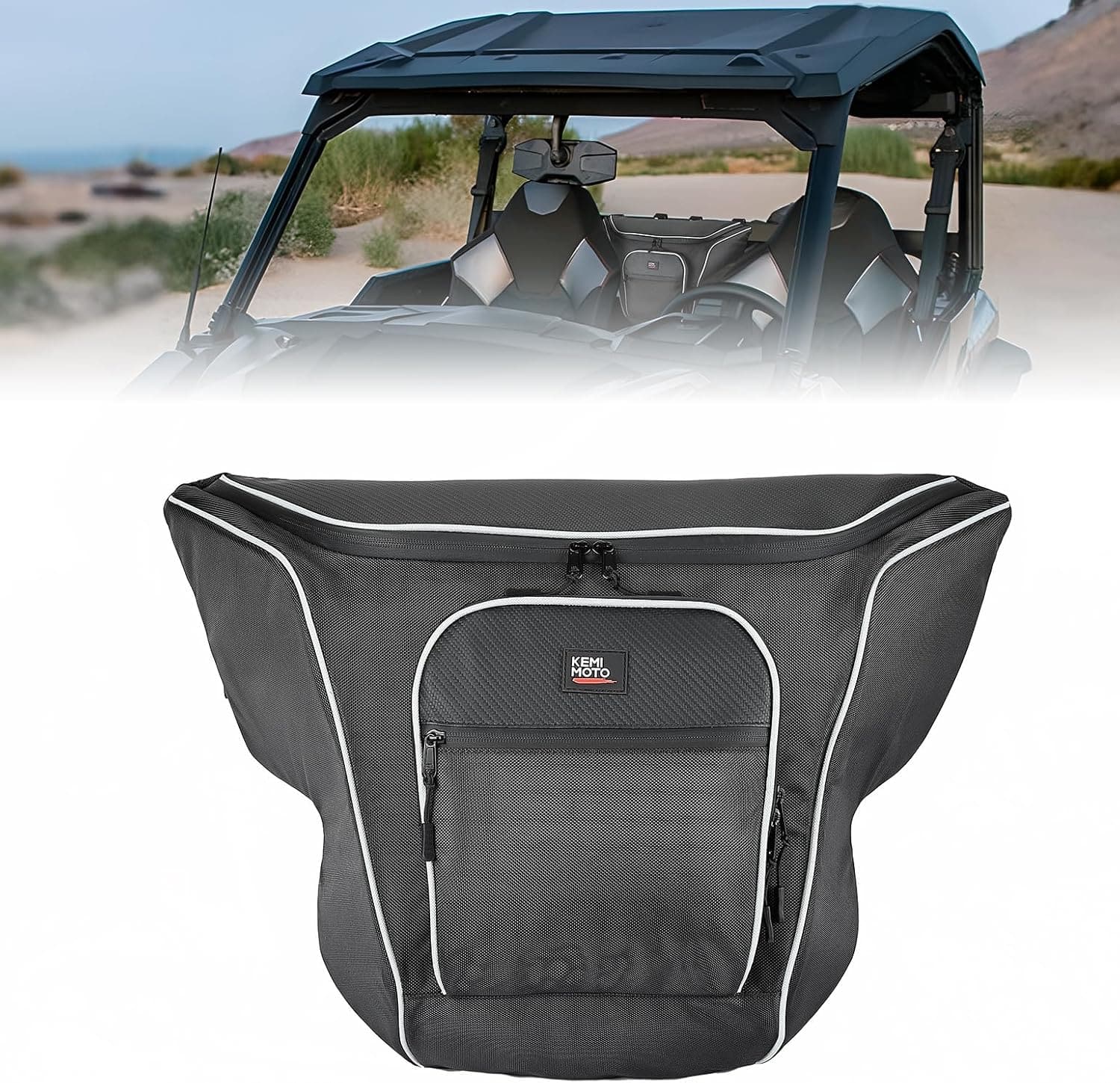 UTV Center Seat Bag for Polaris General 1000/ XP 1000 2016-2024 - Kemimoto