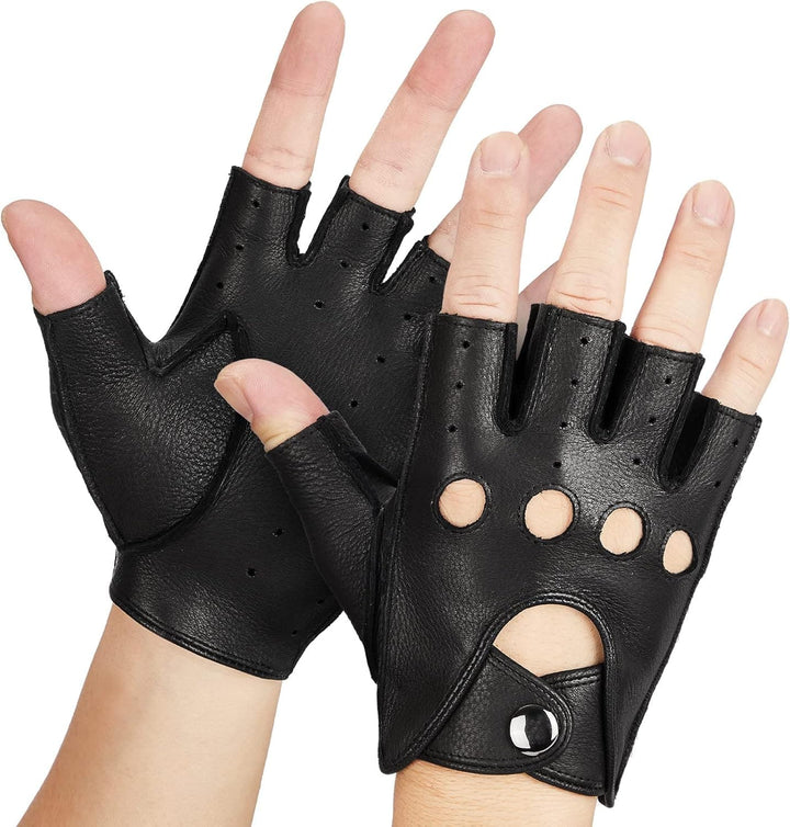 Driving Fingerless Gloves - Kemimoto