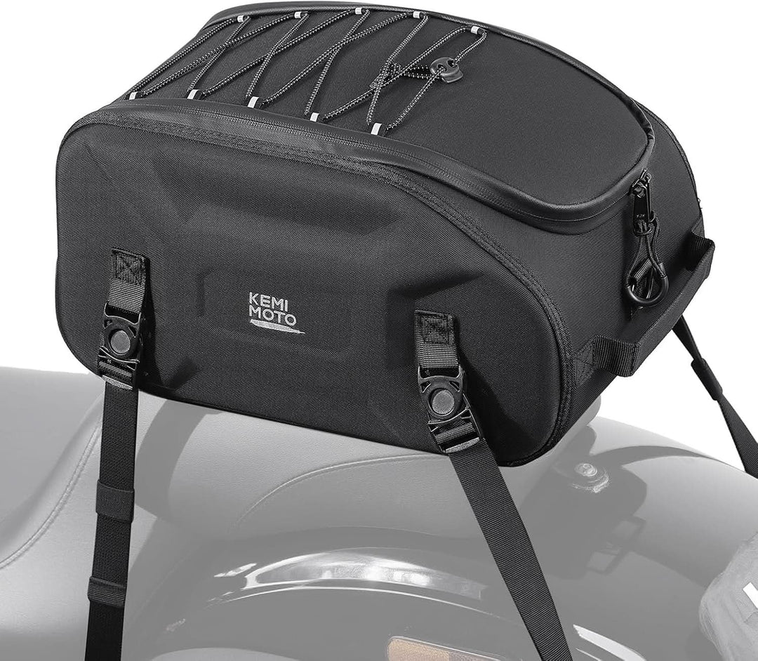 13L Waterproof Tail Bag For Motorcycle - Kemimoto