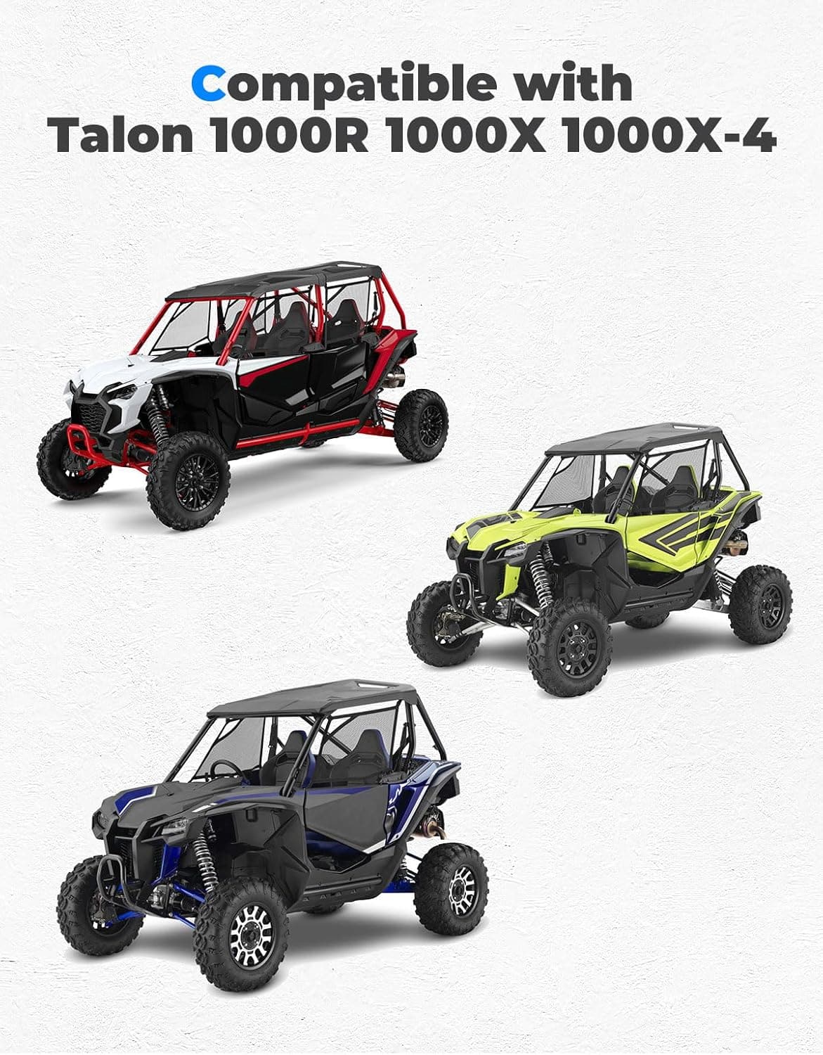 Wider Fender Flares Extensions for Talon 1000X 1000R 1000X-4 (2019-2024) - Kemimoto