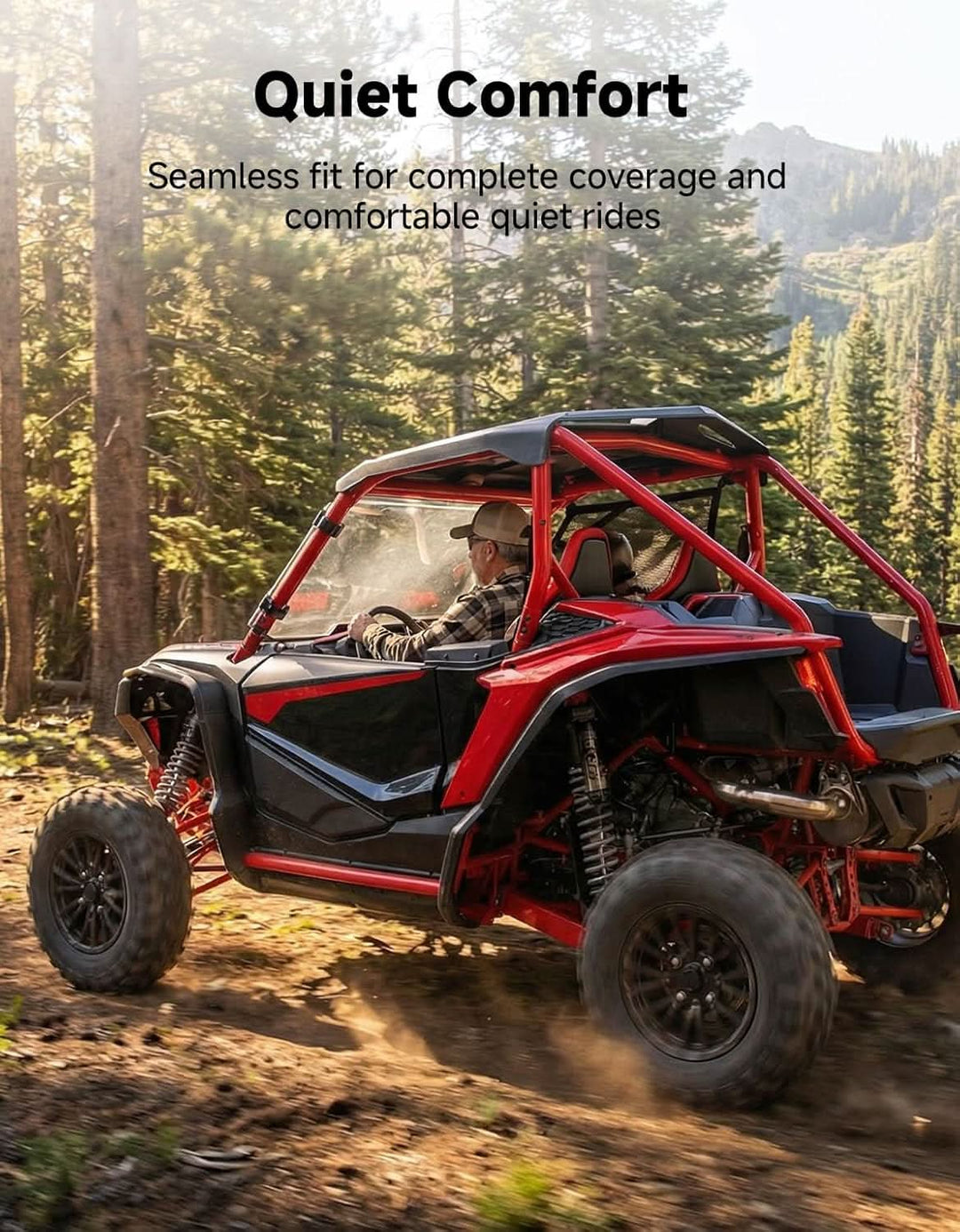Front Windshield For Honda Talon 1000(2019+) - Kemimoto