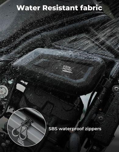 EVA Hard Shell Tool Side Bag for Motorcycle - Kemimoto