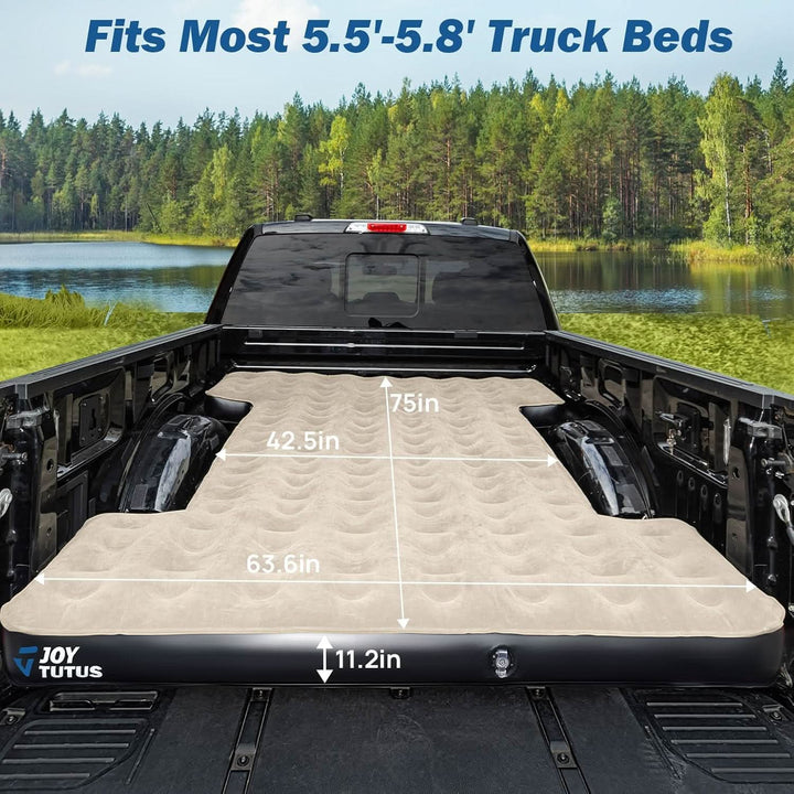 JOYTUTUS Truck Bed Air Mattress for 6-6.5Ft - Kemimoto