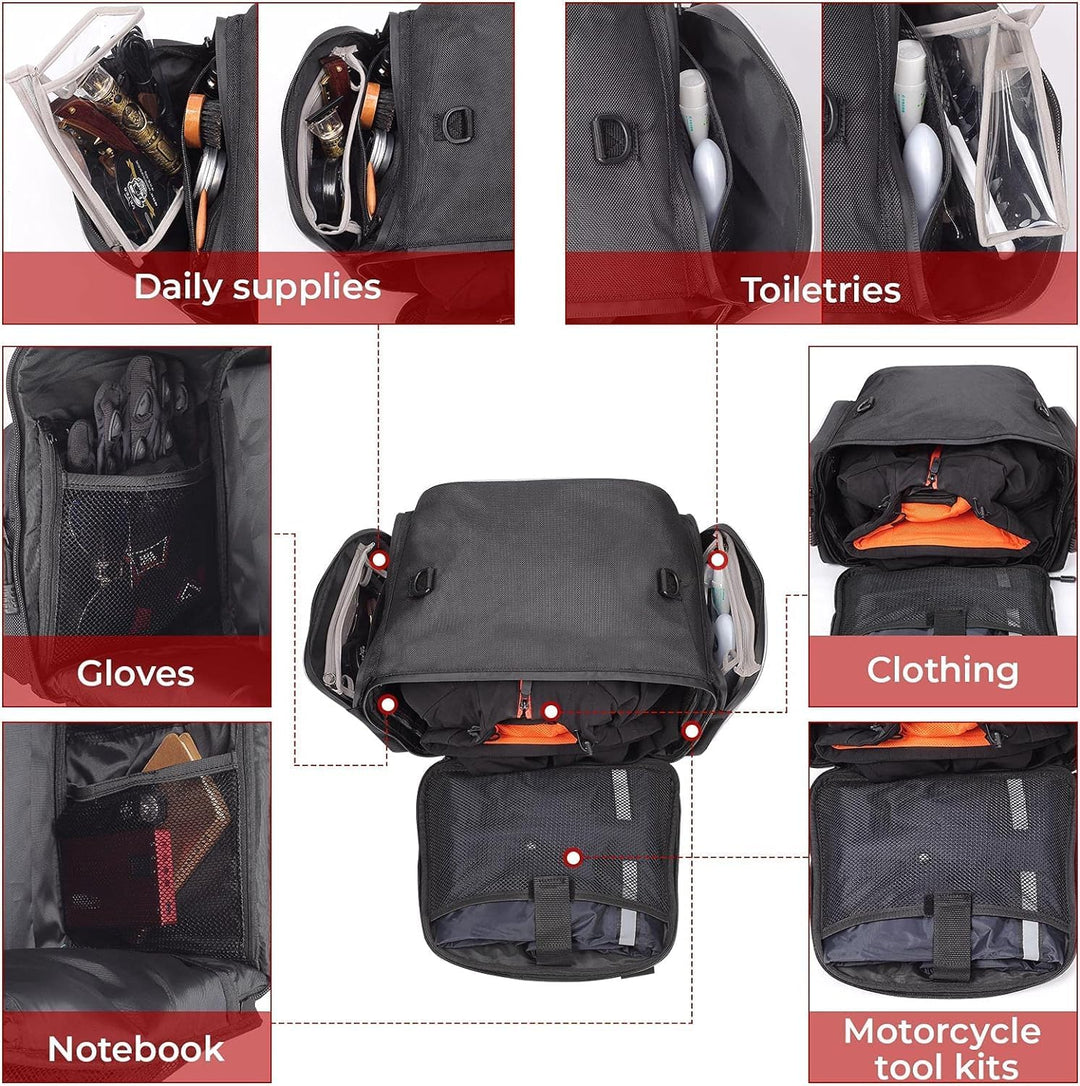 Trunk Liner Bags 1 Pairs for Harley Tri Glide 2009-2025 - Kemimoto