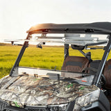 Parabrisas abatible 3 en 1 para CFMOTO UFORCE U10 (no compatible con manija de agarre)