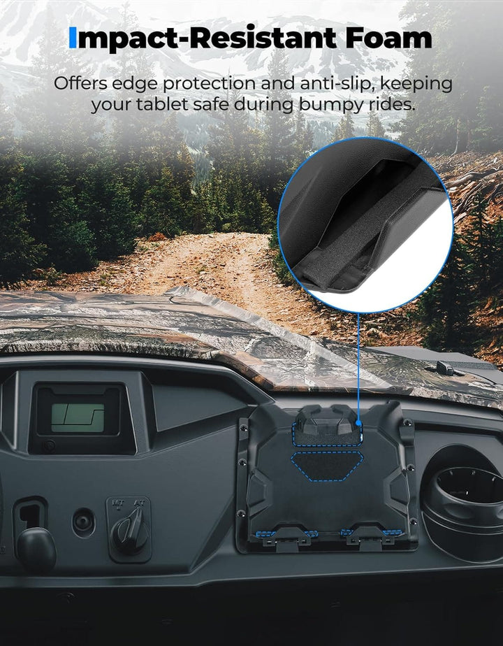 Electronic Device Tablet & Phone Holder with Storage Box for Pioneer 500/520 - Kemimoto