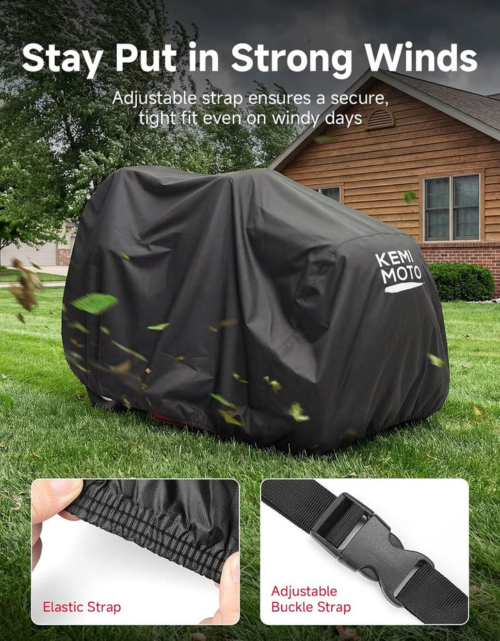 Riding Lawn Mower Cover For John Deere/Husqvarna/Cub Cadet/Toro - Kemimoto