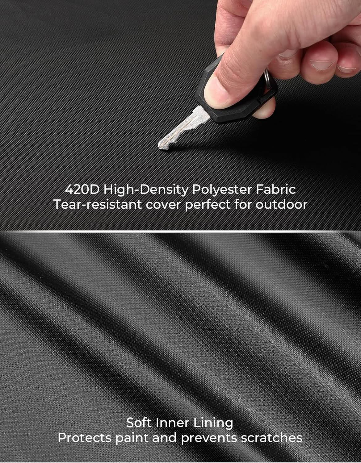 Heavy Duty Motorcycle Cover for Harley & Cruiser Bikes