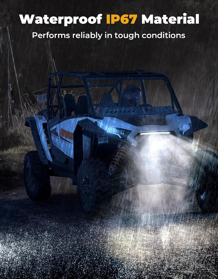 Front Light Chasing Color Light for Polaris RZR XP 1000 / 4 2024-2025 - Kemimoto