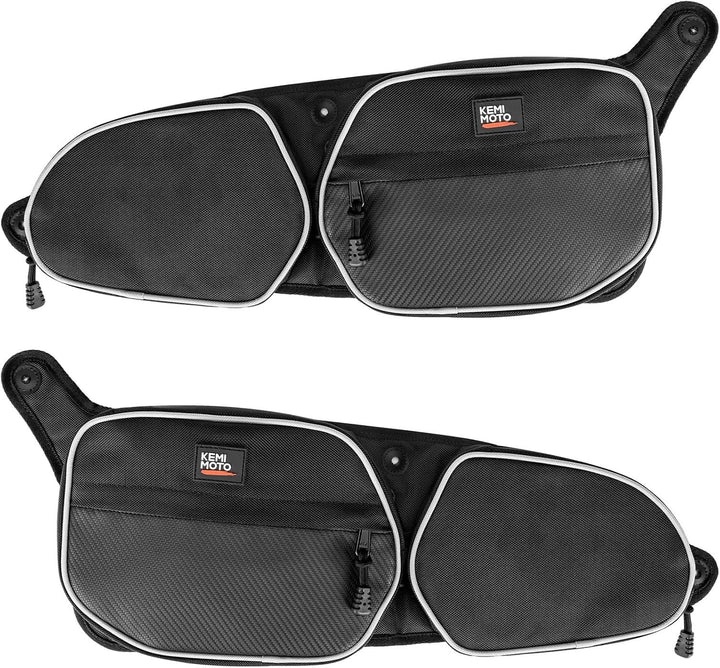 Front Door Storage Bags with Knee Pads for Polaris RZR 900 Trail & RZR 900 S, 2-Pack