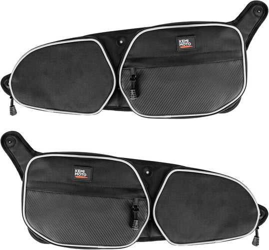 Front Door Storage Bags with Knee Pads for Polaris RZR 900 Trail & RZR 900 S, 2-Pack