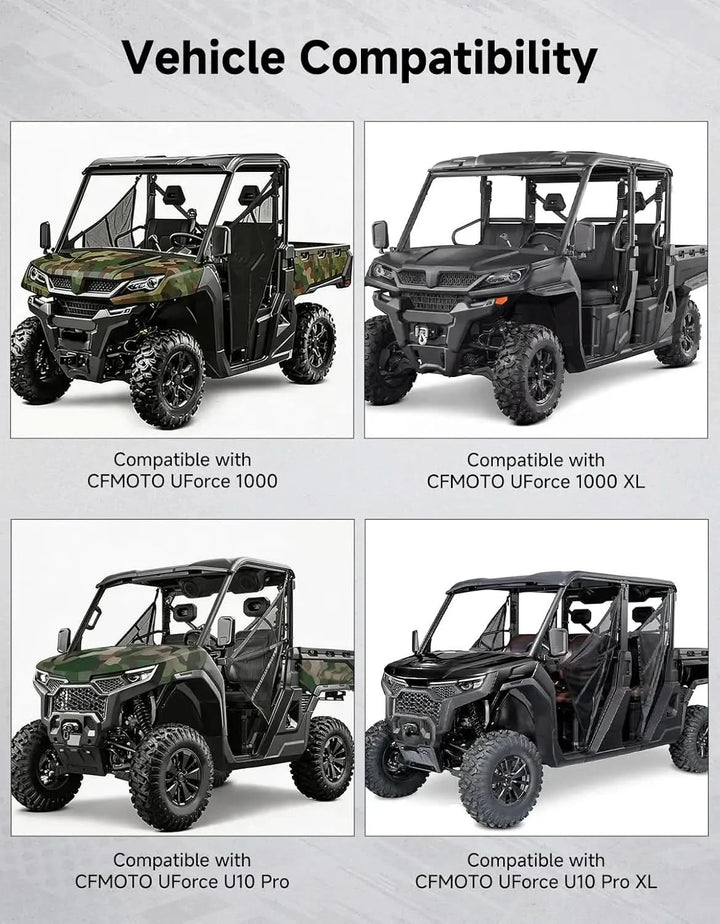 Spare Tire Mount For CFMOTO UFORCE 1000/XL/U10 Pro
