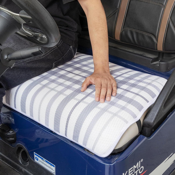 Golf Cart Seat Towel Blanket Covers for EZGO, Club Car (2-Seat) - Kemimoto