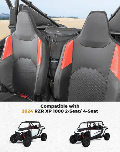 Center Storage Bag with Cup holder for 2024-2025 Polaris RZR XP 1000/ 4 - Kemimoto
