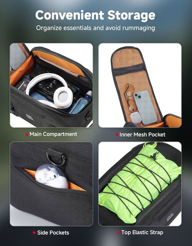 13L Waterproof Tail Bag For Motorcycle - Kemimoto