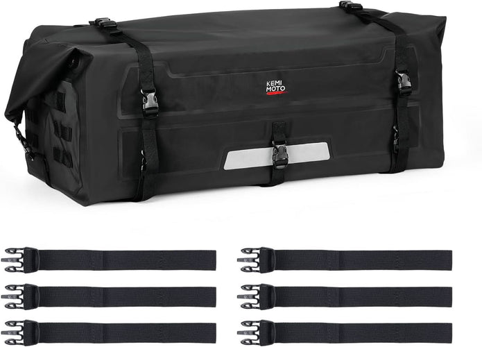 ATV Dry Bag, PVC Universal Storage Bag, 70L Waterproof - Kemimoto