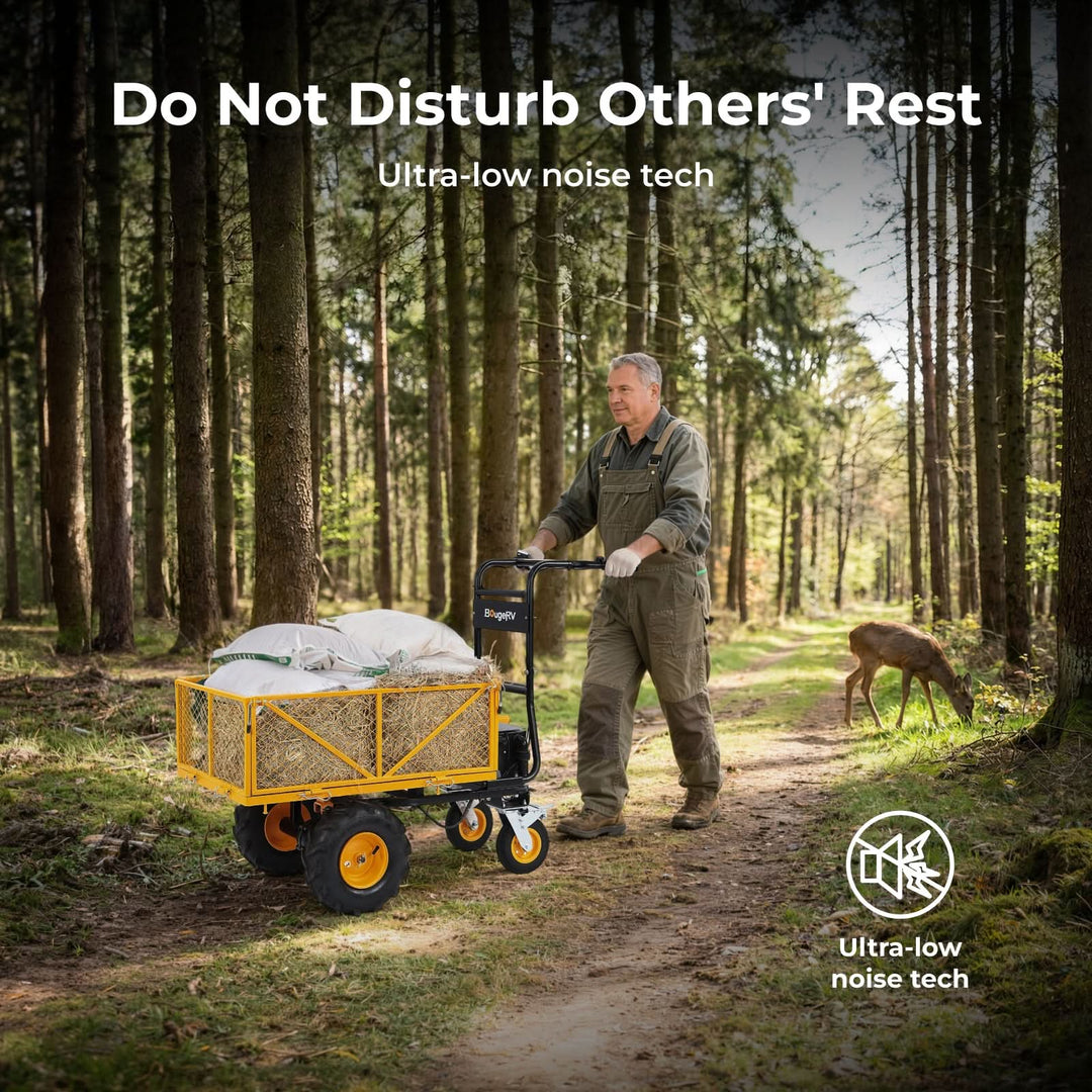 BougeRV GC660 Electric Utility Garden Cart - Kemimoto