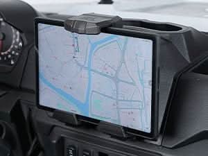Spring Back Tablet Holder for Polaris Ranger 1000 / XP 1000 / Crew - Kemimoto