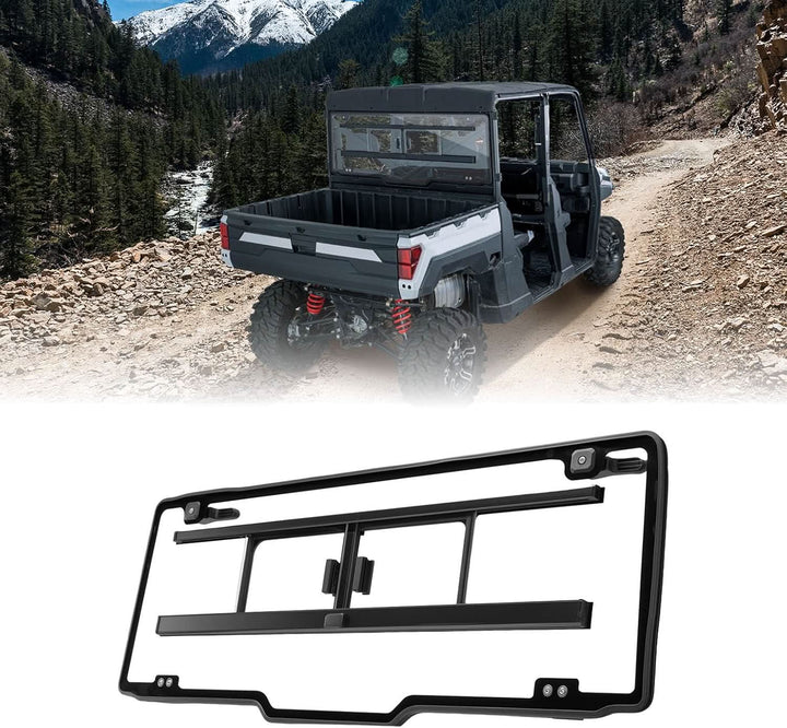 Sliding Glass Rear Window for Polaris Ranger 570 / 900 / 1000 & XP Crew (2013–2026) - Kemimoto