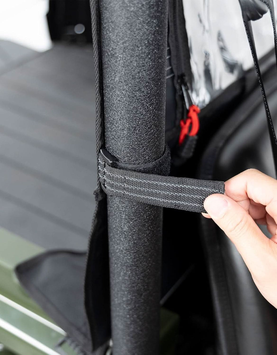 UTV Soft Rear Windshield for Hisun 500/700, Massimo MSU500/700 & Cub Cadet 500/700