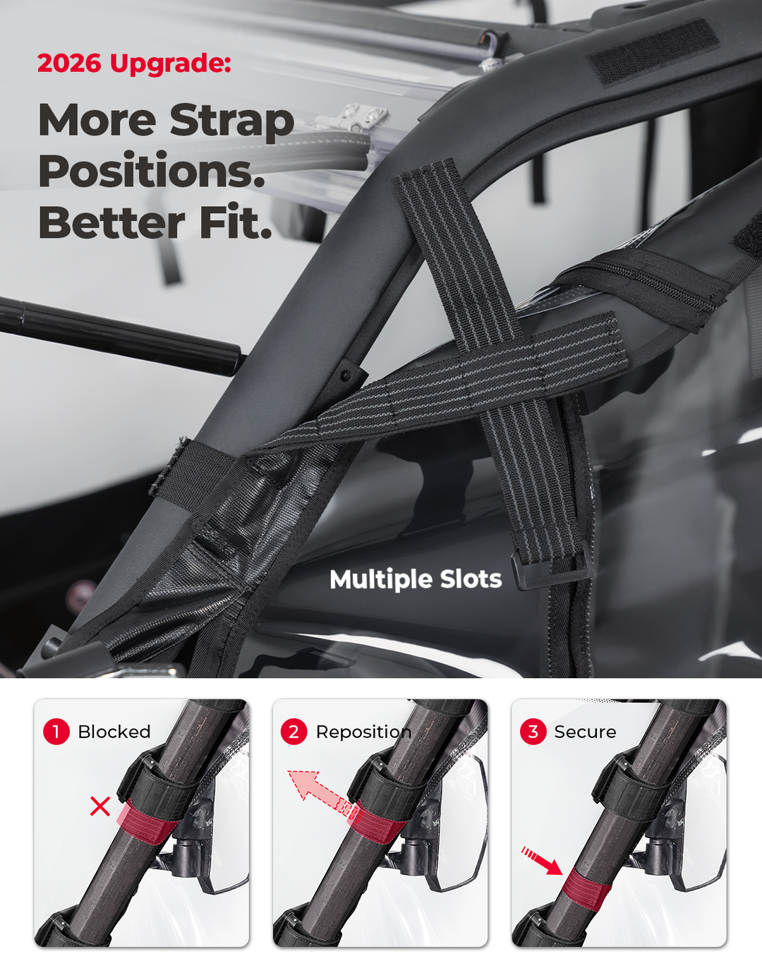 Soft Cab Enclosure Doors For Can-Am Commander MAX