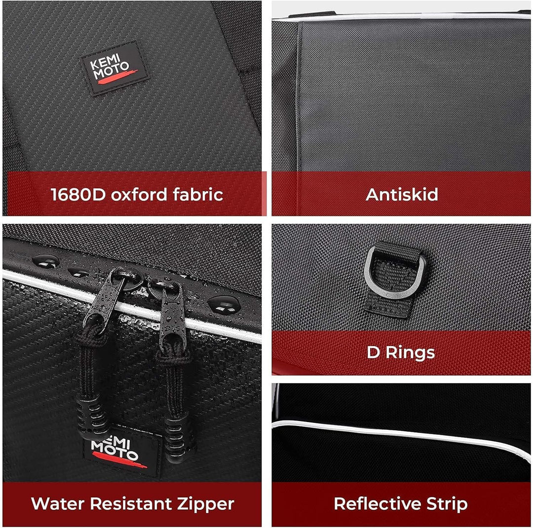Trunk Liner Bags 1 Pairs for Harley Tri Glide 2009-2025 - Kemimoto
