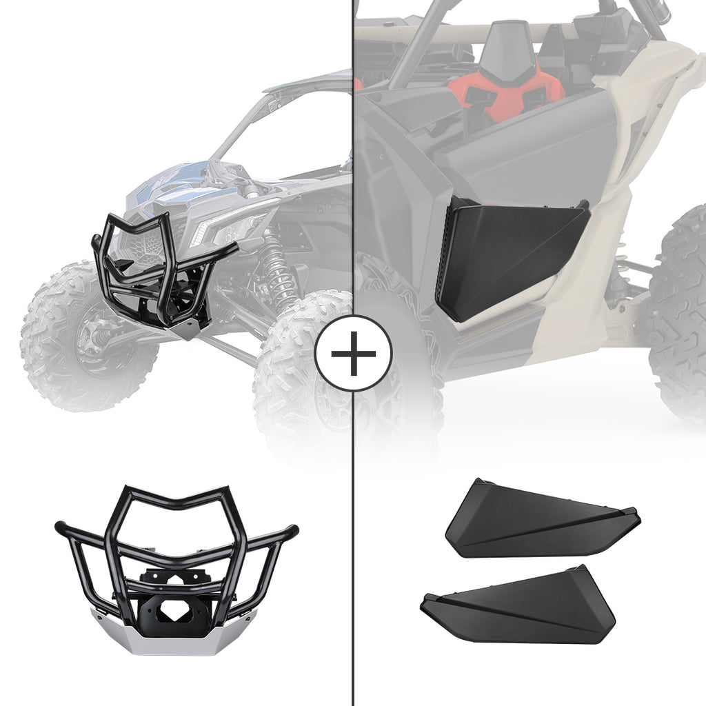 Front Bumpers & Lower Doors Panel For Can-Am Maverick X3 – Kemimoto