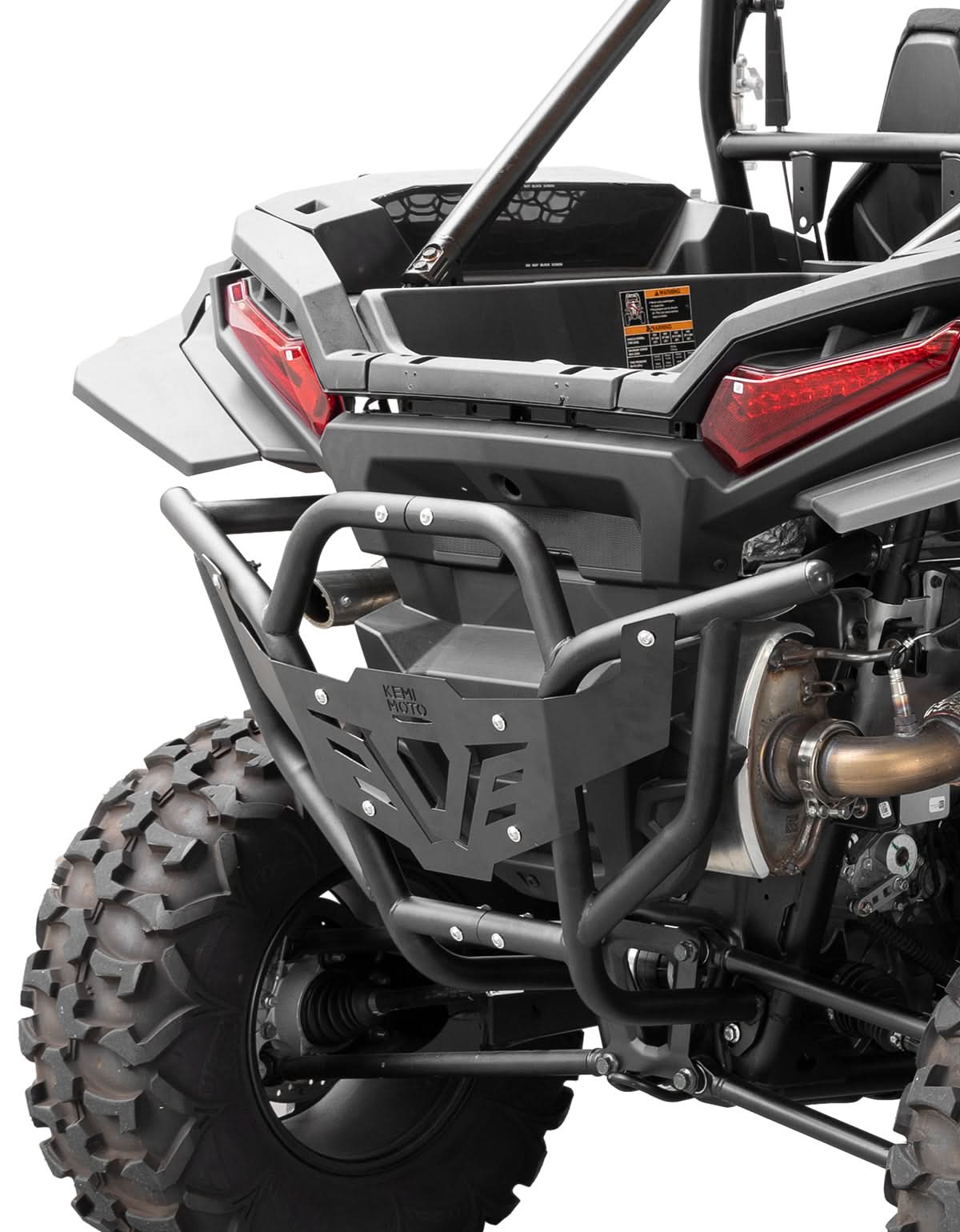 Heavy Duty Steel Rear Bumper for 2024-2025 Polaris RZR XP 1000/ 4 - Kemimoto