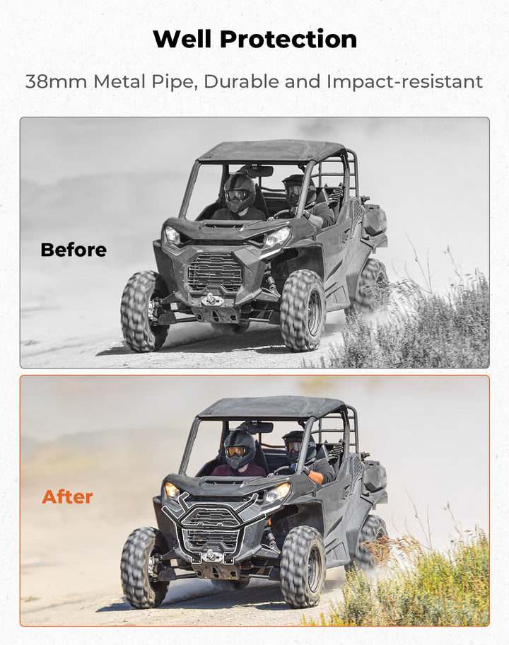 Front Bumper for Can-Am Commander 2021+ - Kemimoto