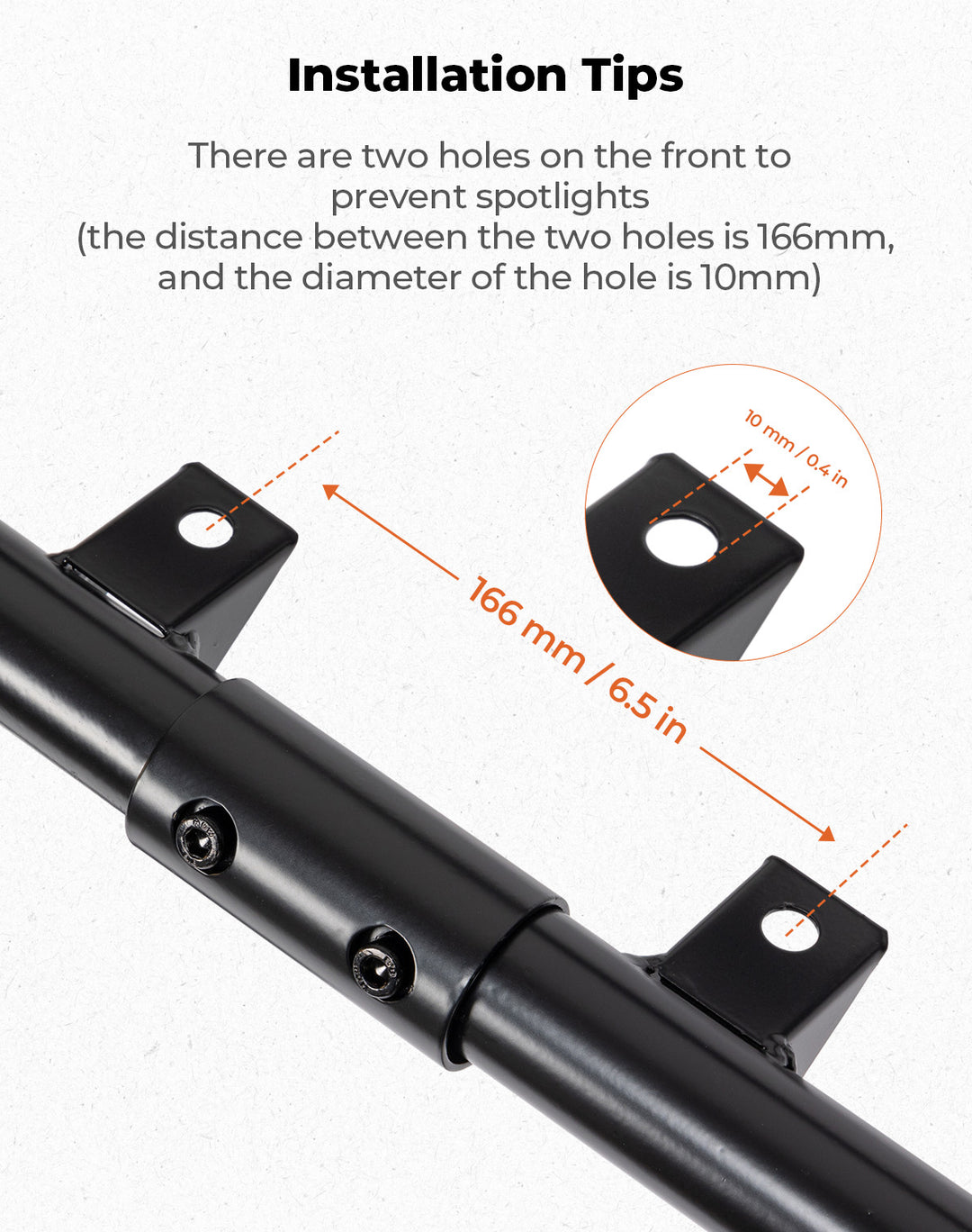 Front Bumper for Can-Am Commander 2021+ - Kemimoto