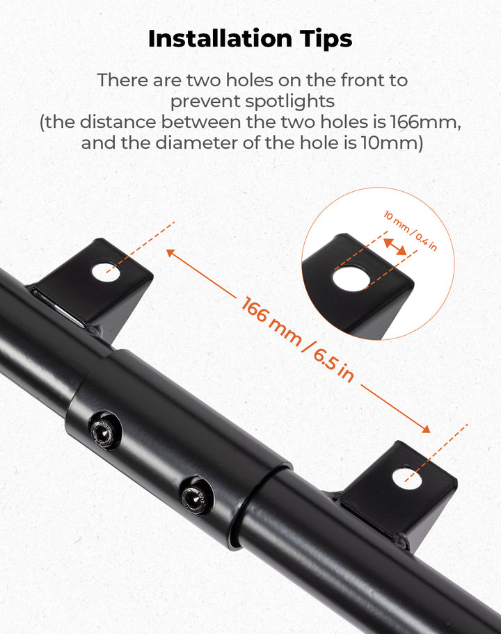 Front Bumper for Can-Am Commander 2021+ - Kemimoto