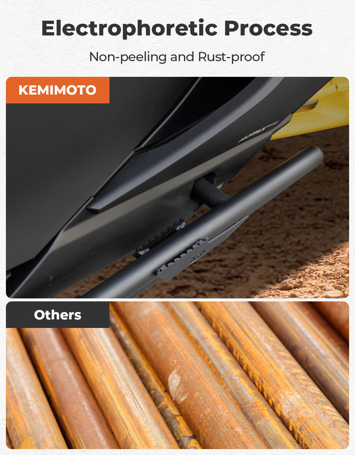 Nerf Bars Rock Sliders for Can-Am Maverick R 2024+ - Kemimoto