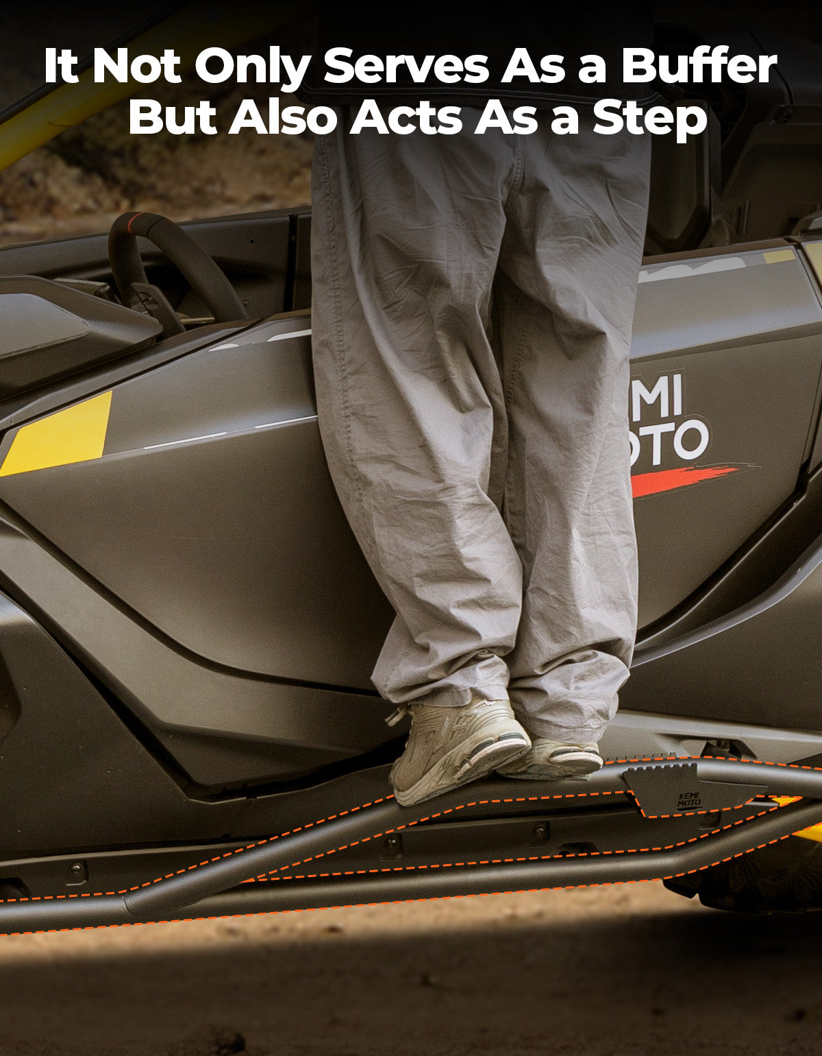 Can Am Maverick R Nerf Bars – Kemimoto