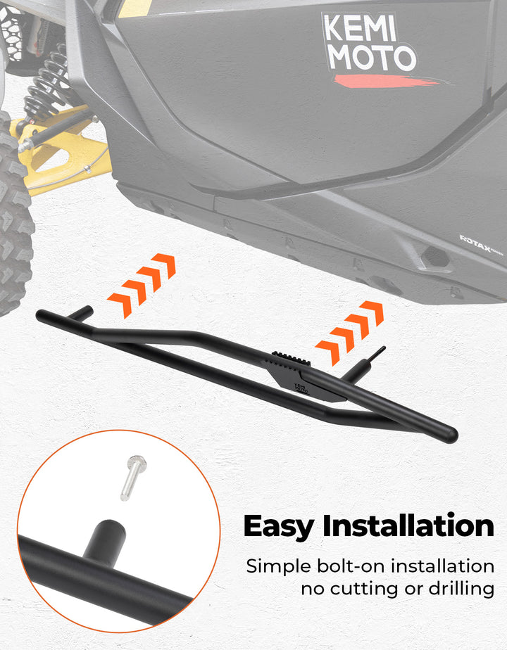 Nerf Bars Rock Sliders for Can-Am Maverick R 2024+ - Kemimoto