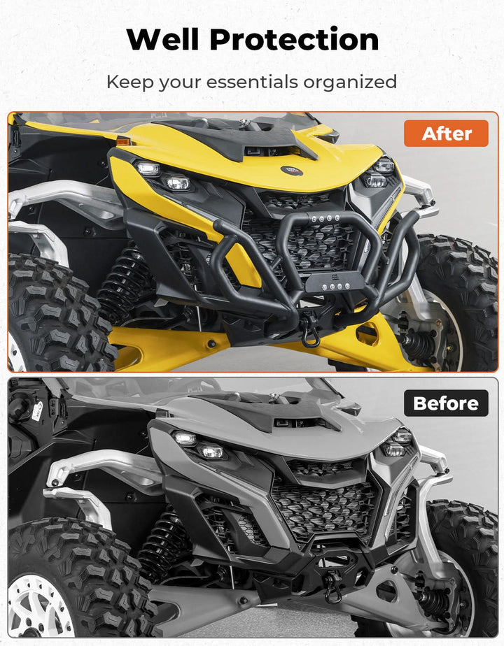 Front Bumper for Can Am Maverick R 2024+ - Kemimoto