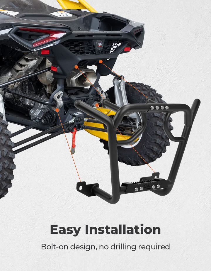 Kemimoto Rear Bumper for Can-Am Maverick R 2024+