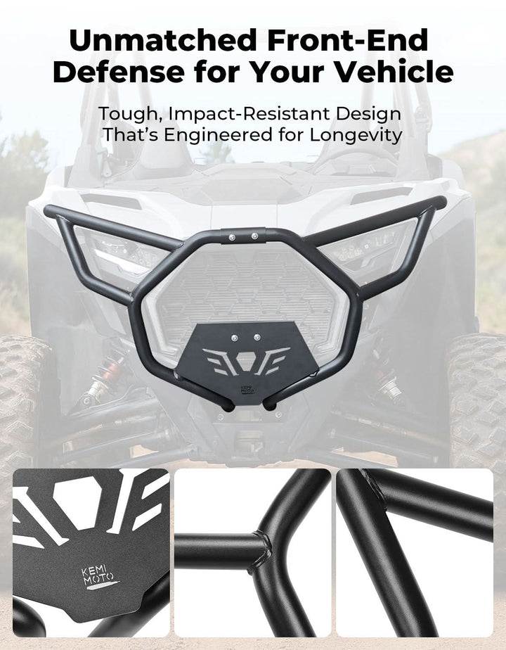 Front Bumper for 2025 PolarisRZR PRO XP, Direct Replacement for #2890388-458