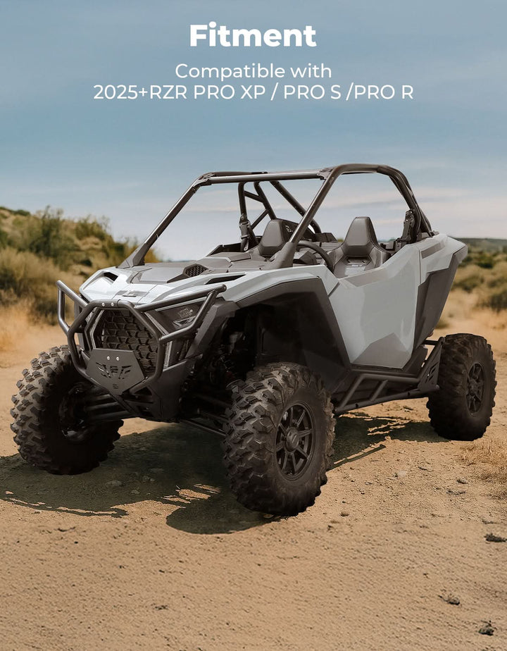 Front Bumper for 2025 PolarisRZR PRO XP, Direct Replacement for #2890388-458