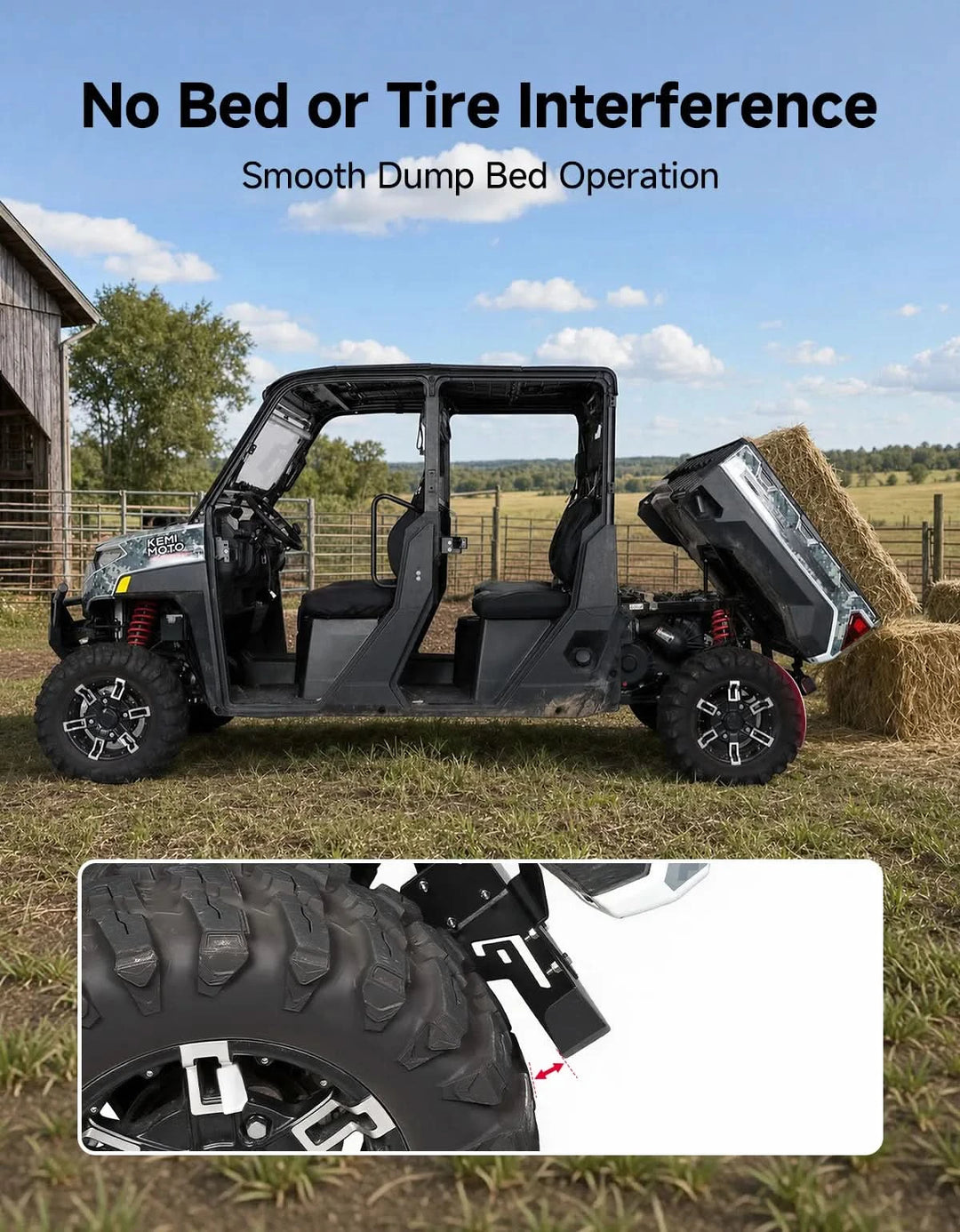 Rear Bumper for Polaris Ranger XP 1000 2018-2026