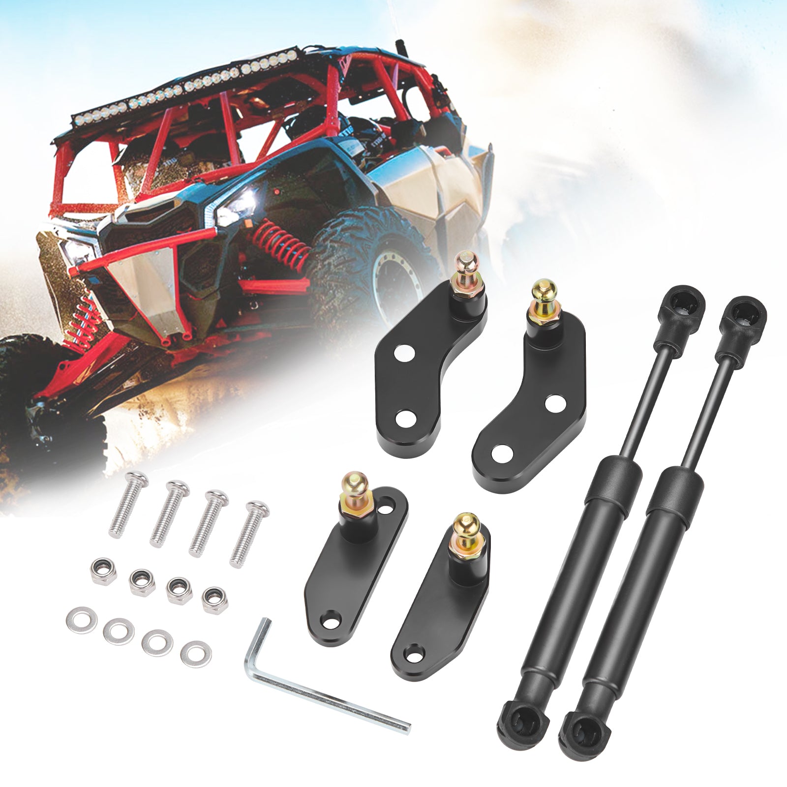 Black Door Opener Kits for Can Am Maverick X3 / X3 MAX