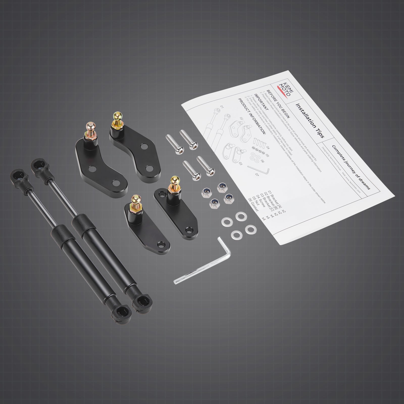 Black Door Opener Kits for Can Am Maverick X3 / X3 MAX