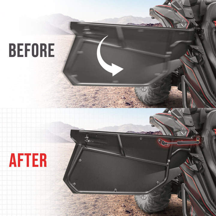 Black Door Opener Kits for Can Am Maverick X3 / X3 MAX