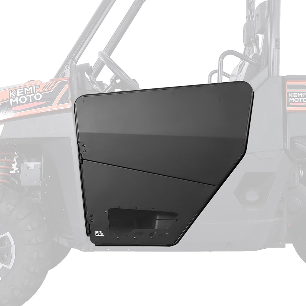 UTV Aluminum Half Door for Polaris Ranger XP 1000 2018-2025 - Kemimoto