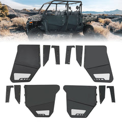 4PCS Aluminum Half Doors for CFMOTO UForce 1000XL 2022-2025 - Kemimoto