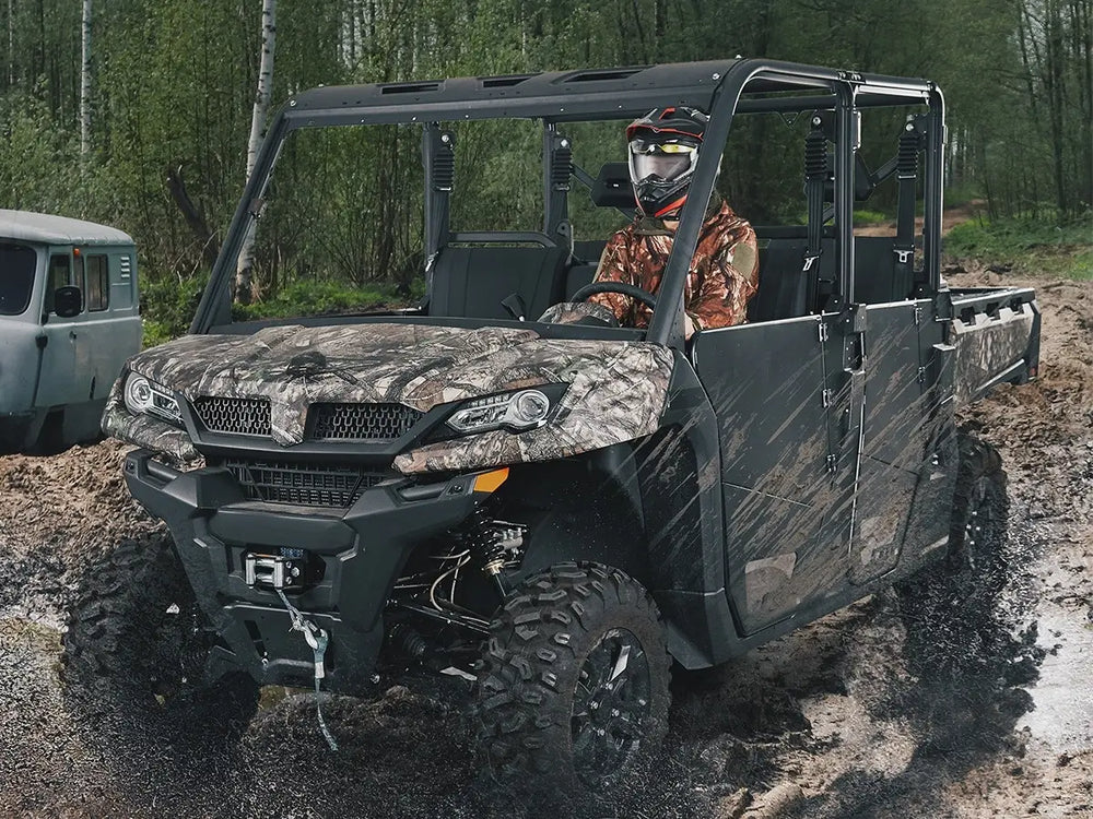 Muddy Trails — Reduce Side Spray Without Blocking Your View