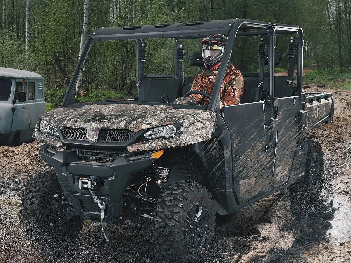 Muddy Trails — Reduce Side Spray Without Blocking Your View