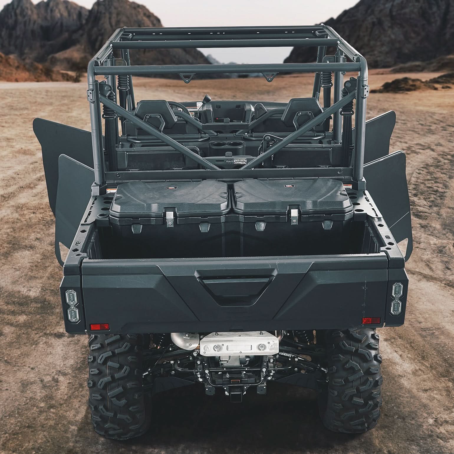 4PCS Aluminum Half Doors for CFMOTO UForce 1000XL 2022-2025 - Kemimoto