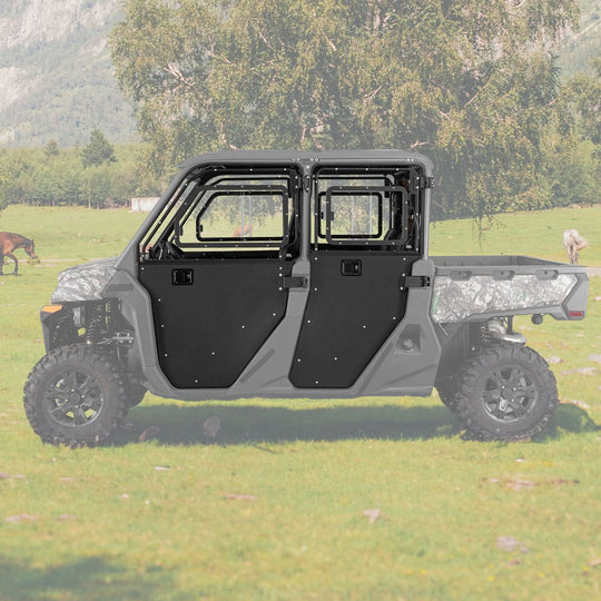 Full Doors with Sliding Window & Front Windshield For CFMOTO UFORCE 1000 XL - Kemimoto