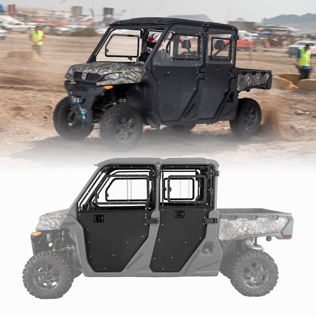 CFMOTO UForce 1000 XL Full Doors with Sliding Window  2022+ - Kemimoto