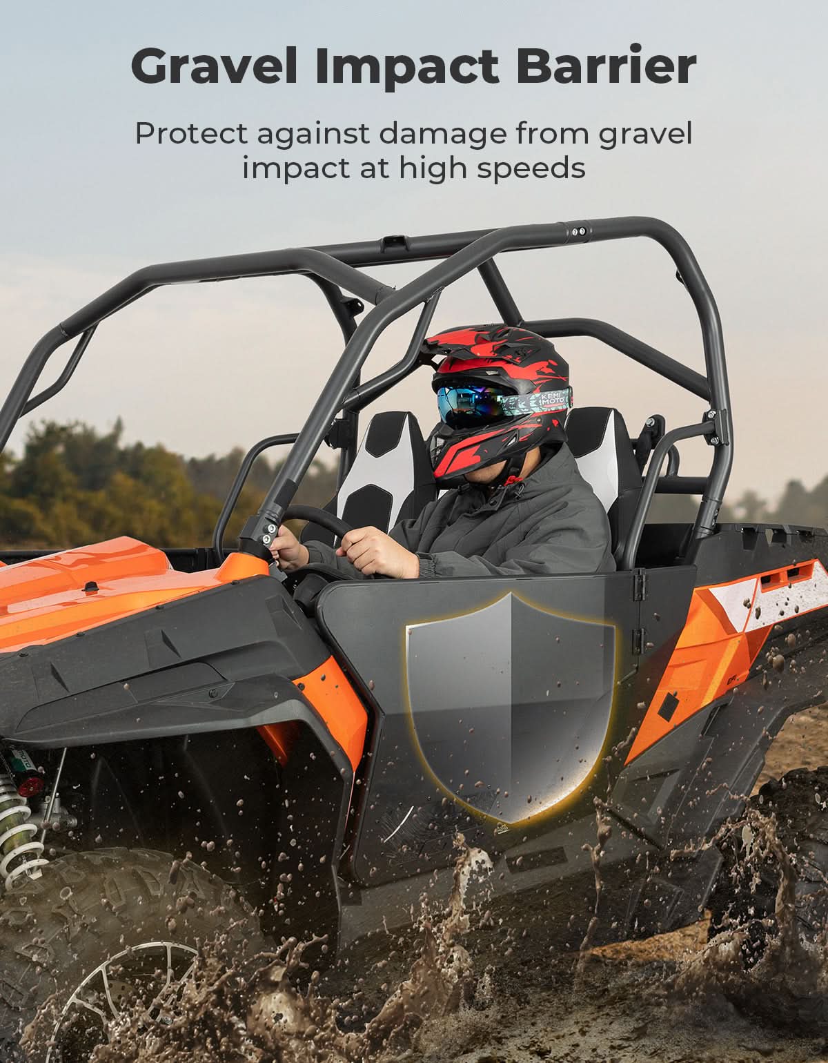 Heavy-duty Aluminum Doors for CFMOTO ZFORCE 500 | 800 | 1000 - Kemimoto